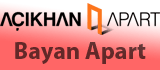 Açıkhan Apart - Bayan